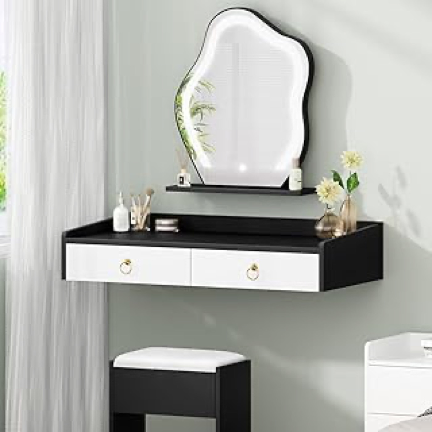 Floating vanity cabinet 02