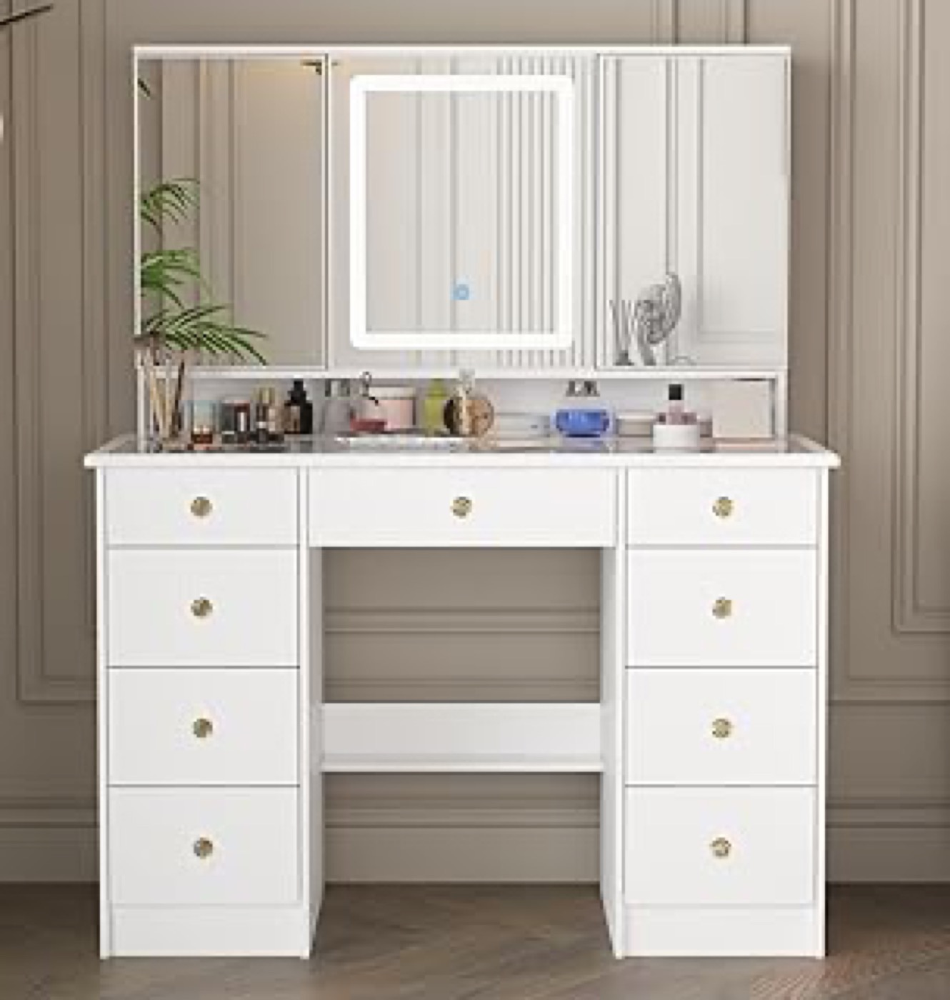 Vanity Mirror Cabinet 01